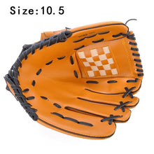 Load image into Gallery viewer, New Portable Brown Baseball Glove Softball Practice Equipment Size 10.5/11.5/12.5 Left Hand for Adult Man Woman Training