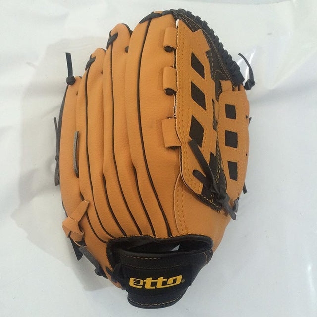 Etto 11.5 12.5 Inch Male Professional Left Hand Baseball Glove Beisbol Training Sport Glove For Match Softball Boy Child HOB002Z