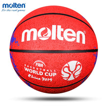 Load image into Gallery viewer, 2019 Molten official Basketball Ball Size 7 Rubber Material Match Competition Training Outdoor Indoor Basketball basketbol topu