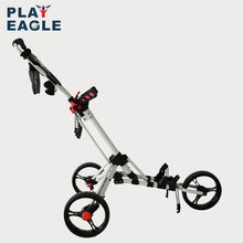 Load image into Gallery viewer, Playeagle 3wheels golf trolley foldable design bag carrier