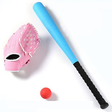 Load image into Gallery viewer, Kids Super Safety Foam  Baseball Bat &amp;  Baseball Gloves Outdoor Exercise Training Baseball Set with Bag