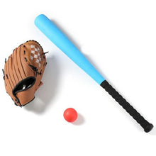 Load image into Gallery viewer, Kids Super Safety Foam  Baseball Bat &amp;  Baseball Gloves Outdoor Exercise Training Baseball Set with Bag