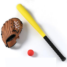 Load image into Gallery viewer, Kids Super Safety Foam  Baseball Bat &amp;  Baseball Gloves Outdoor Exercise Training Baseball Set with Bag