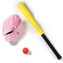 Load image into Gallery viewer, Kids Super Safety Foam  Baseball Bat &amp;  Baseball Gloves Outdoor Exercise Training Baseball Set with Bag