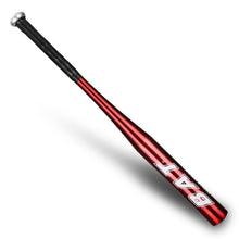 Load image into Gallery viewer, Aluminum Alloy Baseball Bat softball bat 25 inches 64 CM High Strenght Training black red white blue colors Bit Hardball Bats