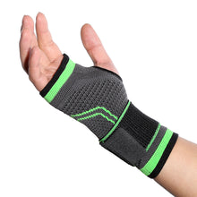 Load image into Gallery viewer, Ultrathin Breathable Men's Wristband Arthritis Wrist Wraps Brace Sleeve Support Glove Elastic Fitness Palm Basketbol Bileklik